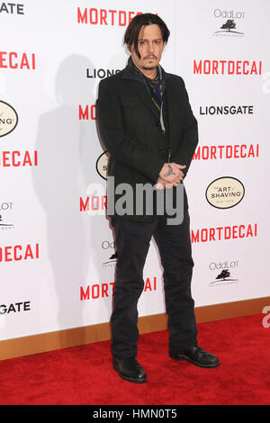 21. Januar 2015 - Hollywood, CA, Vereinigte Staaten von Amerika - 21. Januar 2015 - Los Angeles - Michael Jackson. '' Mortdecai'' Los Angeles Premiere statt im TCL Chinese Theatre. Bildnachweis: Byron Purvis/AdMedia (Kredit-Bild: © Byron Purvis/AdMedia über ZUMA Draht) Stockfoto