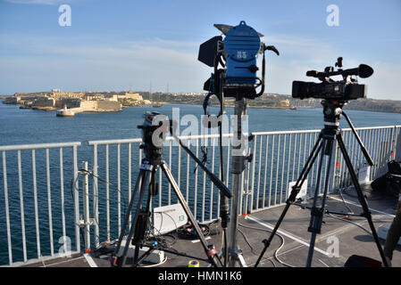 Valletta, Malta. 3. Februar 2017. Bildnachweis: Kendall Gilbert/Alamy Live-Nachrichten Stockfoto