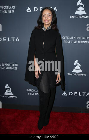 Los Angeles, Ca, USA. 9. Februar 2017. Mya bei der Delta Airlines 2017 Grammy Feier an Schönheit & Essex in Los Angeles, Kalifornien am 9. Februar 2017. Stockfoto