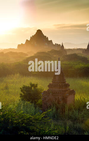 Myanmar (vormals Birmanie). Bagan, Mandalay region Stockfoto