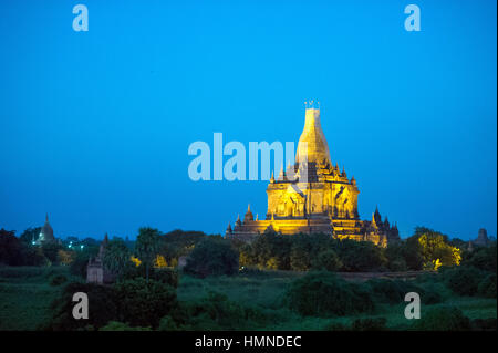 Myanmar (vormals Birmanie). Bagan, Mandalay region Stockfoto