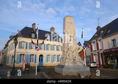 Die Stadt Rue im Departement Somme in Hauts-de-France in Nordfrankreich. Stockfoto