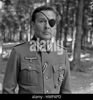 Claus Graf Stauffenberg, Dokumentation, Fernsehfilm, Deutschland 1970, Regie: Rudolf Nussgruber, Monia: Horst Naumann (Mit Augenklappe) Stockfoto