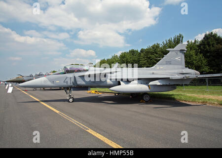 Ungarische Luftwaffe Saab JAS-39 Kampfjet Stockfoto