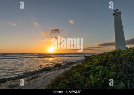 Angeln in Waianae Stockfoto