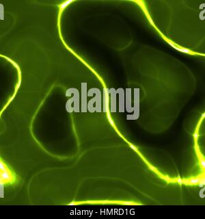 Realistische flüssige reflexive Textur. Stockfoto