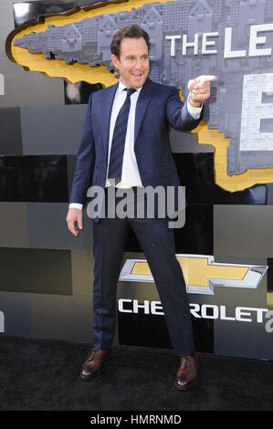 Westwood, USA. 4. Februar 2017. Will Arnett bei der Premiere von Warner Bros Pictures "The LEGO Batman-Film" statt im Regency Village Theater. Bildnachweis: Birdie Thompson/AdMedia/ZUMA Draht/Alamy Live-Nachrichten Stockfoto