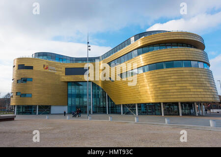 Die Kurve eine State-Of-The-Art Anlage Universität Teeside lernen eröffnet Anfang 2016 Stockfoto