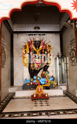 Göttin Kali Tempel, Khajrana, Indore Stockfoto