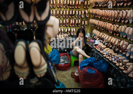 Geschäfte in Bangkok, Thailand Stockfoto