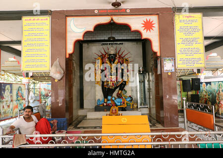 Göttin Kali Tempel, Khajrana, Indore Stockfoto