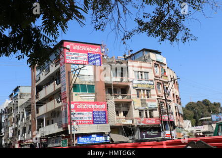 Eines der Marktplatz in Indore Stockfoto