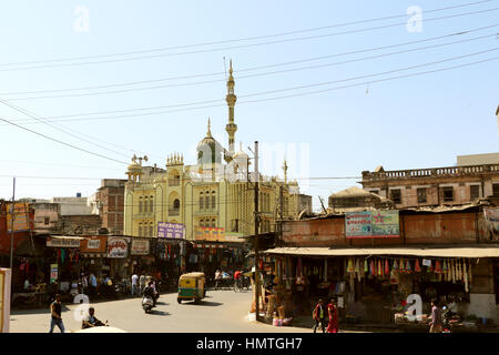 Kauft Moti Masjid, Indore Stockfoto