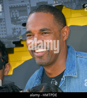 Los Angeles, USA. 4. Februar 2017. Schauspieler-Jason Winston George bei der Weltpremiere von "The Lego Batman-Film" am Regency Village Theatre in Westwood. Bildnachweis: Sarah Stewart/Alamy Live-Nachrichten Stockfoto