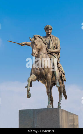 Jozef Poniatowski Denkmal im Hof des königlichen Palastes. Warschau. Polen Stockfoto