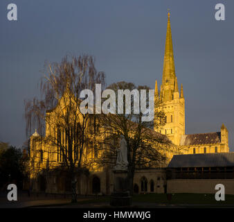 Norwich Cathedral Stockfoto