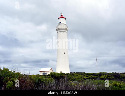 Cape Nelson Lighthouse ist ein Leuchtturm befindet sich in Portland auf der Great Ocean Road Victoria Australien. Stockfoto