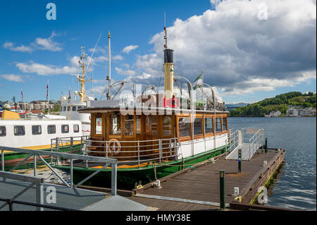 Hafen von Kristiansund, Norwegen. Stockfoto