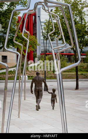 Museum of Human Evolution. Burgos-Stadt. Kastilien und Leon, Spanien. Stockfoto