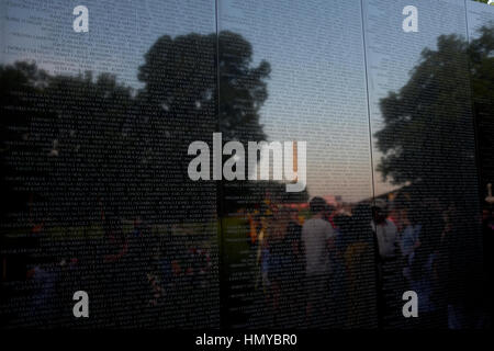 Vietnam Veterans Memorial Stockfoto