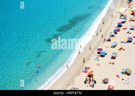 perfekter Strand Stockfoto