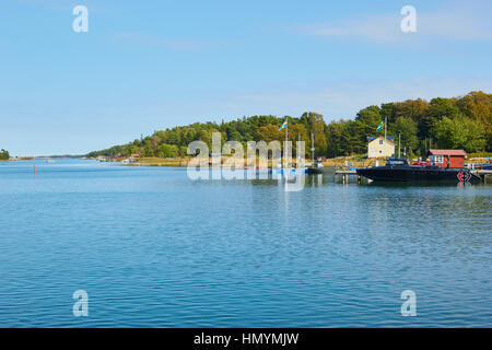 Blick vom Uto eine Insel in der Ostsee, Stockholmer Schären, Schweden, Scandinavia Stockfoto