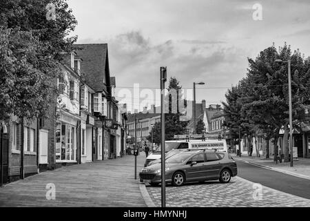 Twon Zentrum, Letchworth England Stockfoto