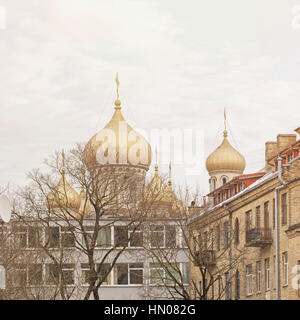 Russische orthodoxe Kirche Stockfoto