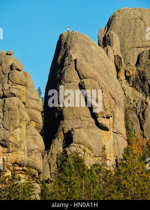 Sylvan Lake, Custer State Park, Black Hills, South Dakota, USA, Stockfoto