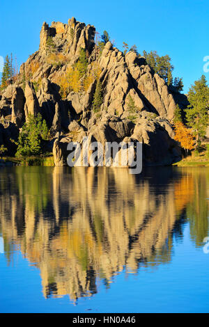 Sylvan Lake, Custer State Park, Black Hills, South Dakota, USA, Stockfoto