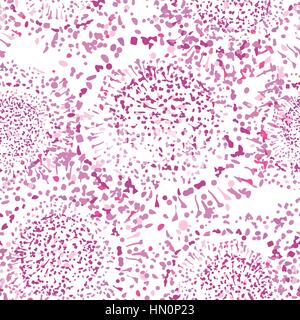 Abstrakt floral dot Blütenblatt nahtlose Muster Swirl floral doodle Textur. Zierpflanzen wave Anlage Hintergrund. Stock Vektor