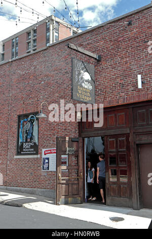 Die Salem Hexe-Dorfmuseum in Salem, Massachusetts, Vereinigte Staaten von Amerika. Stockfoto