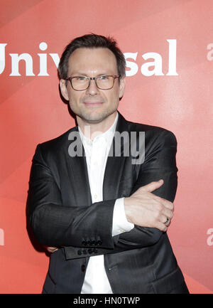 Christian Slater kommt bei NBCUniversal Sommer Presse Tag 2015 im 2. April 2015 in Pasadena, Kalifornien. Foto von Francis Specker Stockfoto