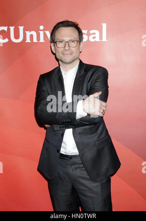 Christian Slater kommt bei NBCUniversal Sommer Presse Tag 2015 im 2. April 2015 in Pasadena, Kalifornien. Foto von Francis Specker Stockfoto