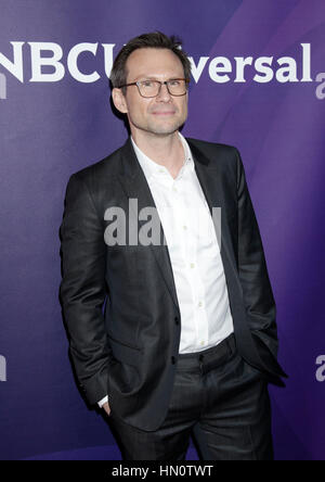 Christian Slater kommt bei NBCUniversal Sommer Presse Tag 2015 im 2. April 2015 in Pasadena, Kalifornien. Foto von Francis Specker Stockfoto