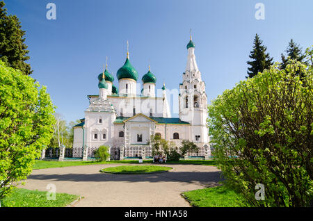 Jaroslawl, Russland - 8. Mai 2016: Kirche von Elia, der Prophet in Jaroslawl, Russland. Goldenen Ring von Russland. Stockfoto