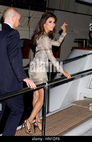 Eva Longoria auf einer Yacht Party an Bord der Lady Joy auf den 65. Filmfestspielen in Cannes, Frankreich am 18. Mai 2012... Foto von Francis Specker Stockfoto