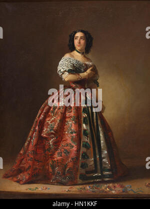 Museo del Romanticismo - CE0068 - Teodora Lamadrid En Adriana Lecouvreur Stockfoto