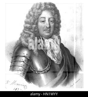 Louis Victor de Rochechouart de Mortemart Herzog von Mortemart-Antoine maurin Stockfoto