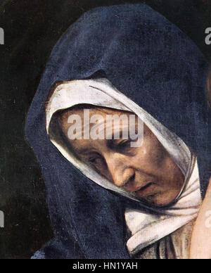 Michelangelo Merisi da Caravaggio - die Grablegung (Detail) - WGA04150 Stockfoto