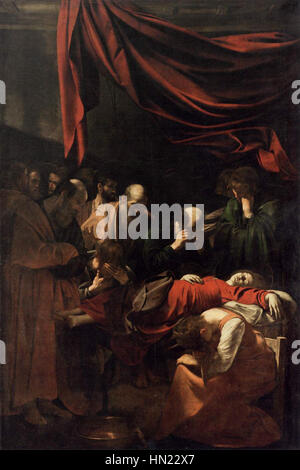 Michelangelo Merisi da Caravaggio - der Tod der Jungfrau - WGA04160 Stockfoto