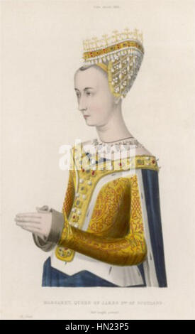 Margaret-of-Denmark-Queen-to-James-III-of-Scotland Stockfoto