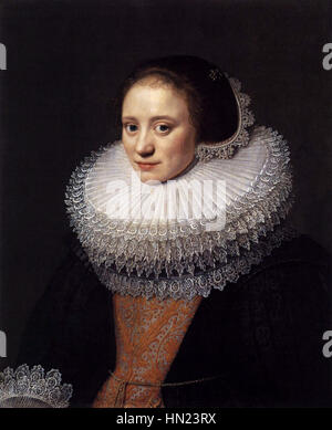 Michiel Jansz. van Mierevelt - Porträt einer Frau - WGA15622 Stockfoto