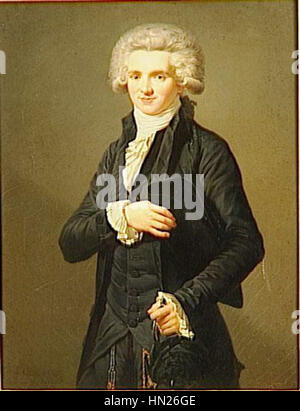 Maximilien de Robespierre (1758-1794) Stockfoto