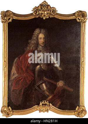 Ludwig Wilhelm badische Markgraf 1655 1707 Zustand Stockfoto