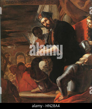 Mattia Preti - Pilate Hände waschen - WGA18391 Stockfoto