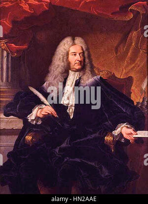 Michel Robert Le Peletier des Forts (1675-1740) Stockfoto