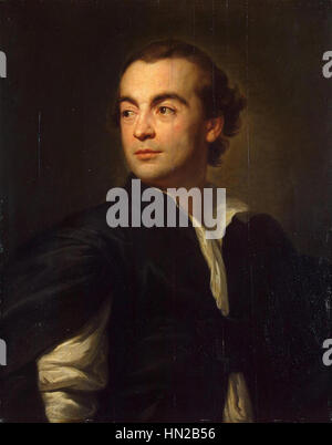 Anton Raphael Mengs - Portrait von Johann Joachim Winckelmann - WGA15042 Stockfoto