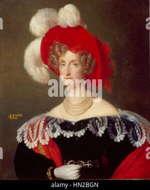 Maria Amalia von beider Sizilien Queenofthe Französisch Stockfoto