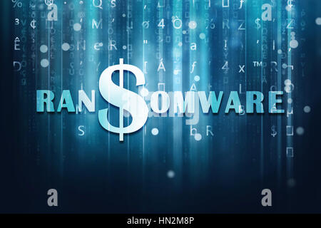 Ransomware Stockfoto